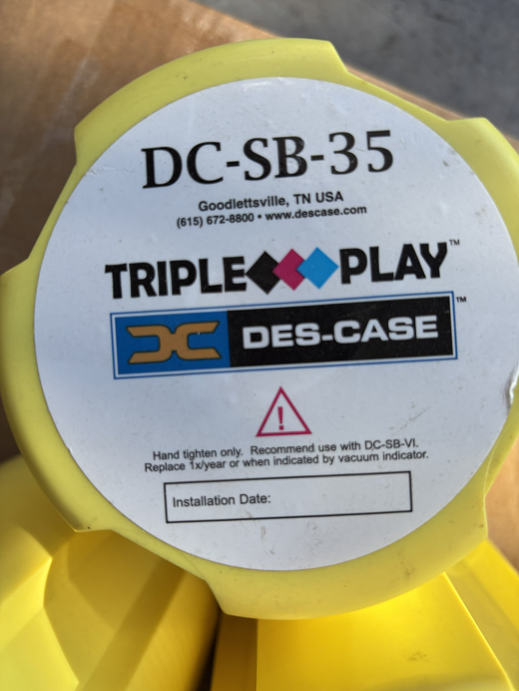 Des-Case DC-SB-35 Breather Filter