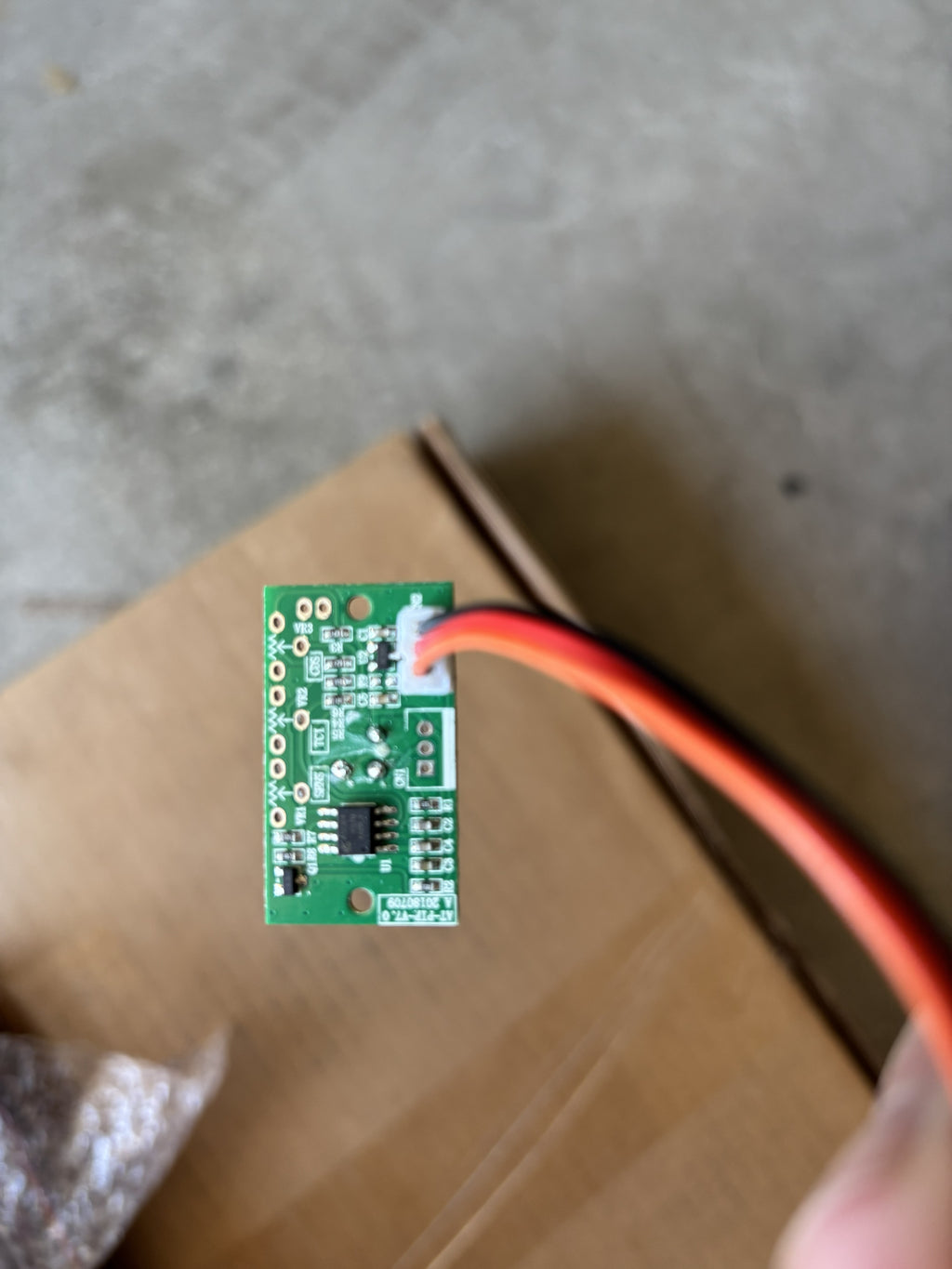 Motion Sensor with External Cable